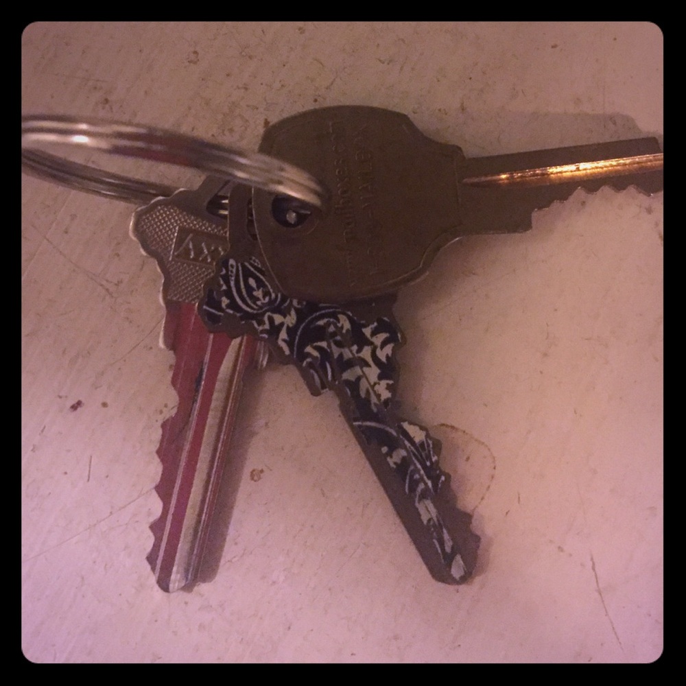 Keys found in purchased bag!